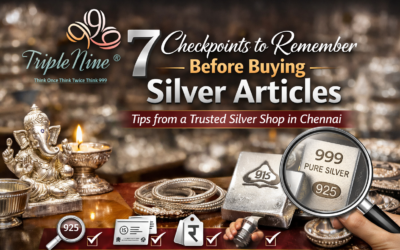 7 Silver Buying Tips from a Silver Shop in Chennai